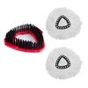 Triangular Rotating Mop Head with Super Absorbent Microfiber Brush