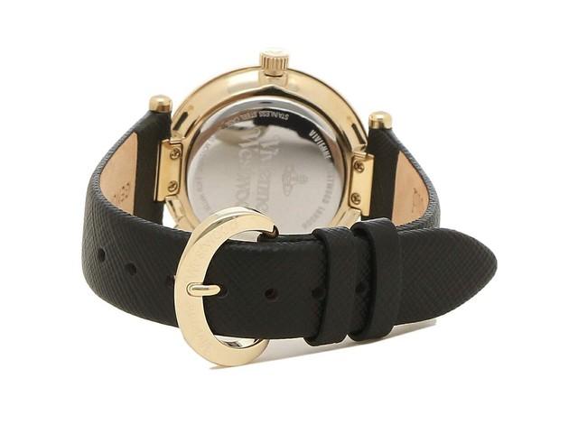 Vivienne Westwood Watch Women Orb Heart 32MM Quartz Black VV006GDBLK 3859878 NEW