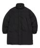 Mark Gonzales Sign Logo Long Padded Jacket - Black