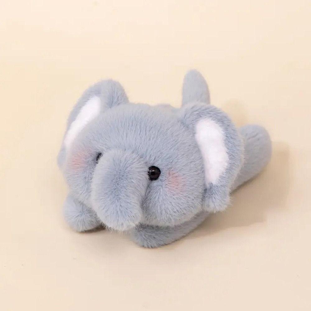 Fluffy Rabbit Plush Wrist Rest Pad Table Doll Animal Plush Toy Mouse Wrist Support  Kids Toy