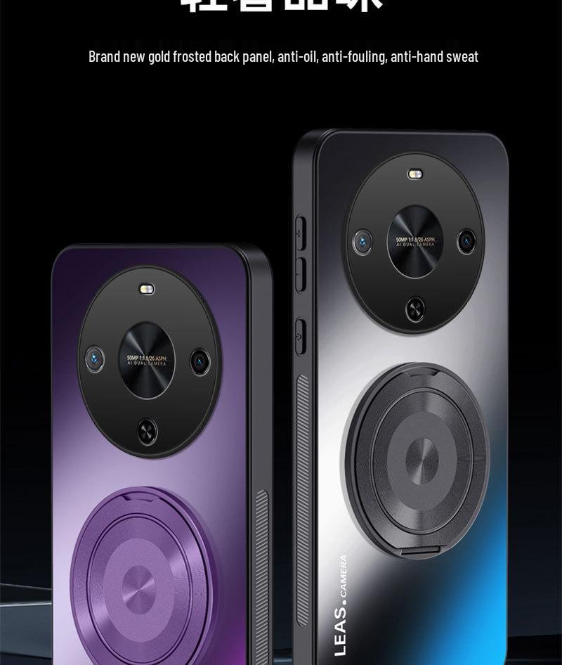 Xiaomi 17Pro/14/15T Anti-Drop Case with 360° Stand and Frosted Design