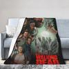 The Walking Dead Blankets Coral Fleece Plush Movie Daryl Dixon Rick Grimes Ultra-Soft Throw Blanket for Home Couch Bed Rug
