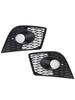 2PCS Front Bumper Fog Light Cover Grille Grill Fit Seat Leon Cupra 2005-2012