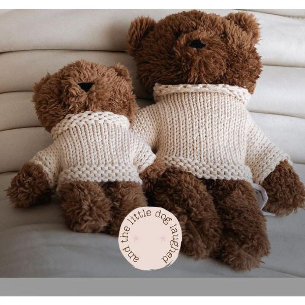 Petit Palais   Ll Dulcie Bear M  Brown