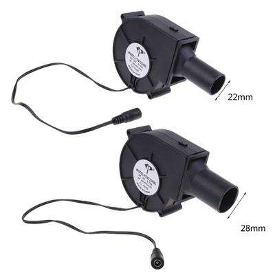 DC12v 2.7A 9733 Barbecue Grill Centrifugal Turbo Blower with Air Outlet Large Air Volume High-speed Cooling Fan 4600RPM