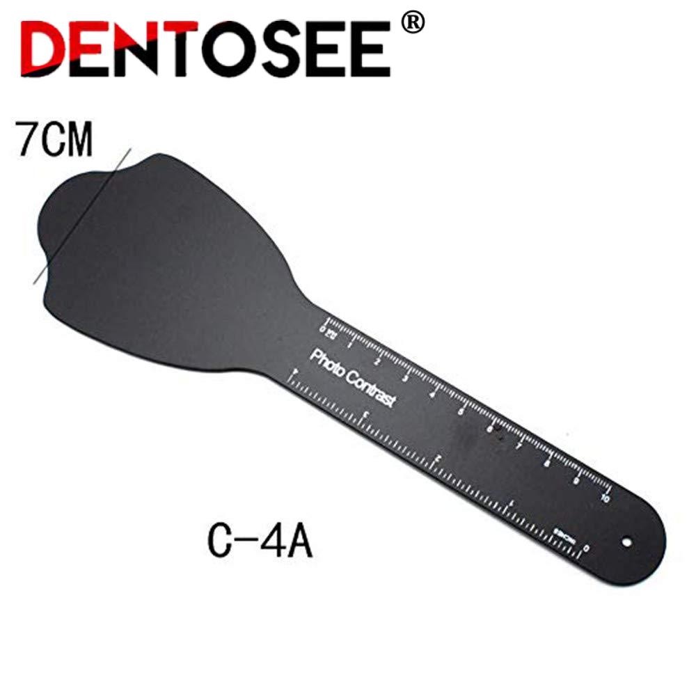 2PCS Dental Orthodontic Photo Contrast Background Board Intraoral Photographictool Black Oral Cheek Plate Orthodontic Contraster