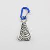 1Pcs Stainless Steel Fixed Tent Rope Buckle Wooden Hook Spring Wind Rope Outdoor Camping Octopus Rope Buckle Camping Deck Nail