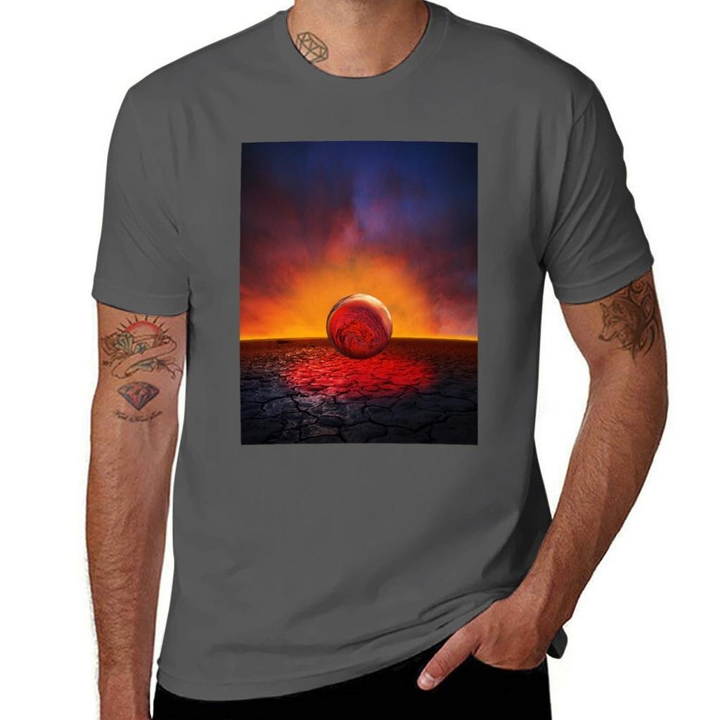 A Visit From The Red Planet Tshirt Basic Regular Fit Casual Tshirt