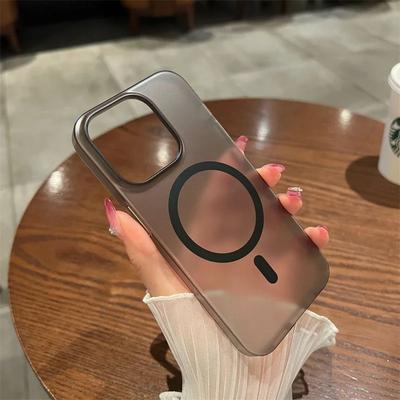 Matte Magnetic Clear Hard Case for Magsafe IPhone 14 13 15 16 12 11 Pro Max Plus 16Pro 15Pro I16 I15 ProMax Mac Safe Phone Cover