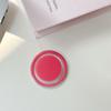 Simple Solid Color Magnetic Suction Round Candy Mobile Phone Airbag Bracket Is Suitable For Magsafe Desktop Support Ring Creativity
