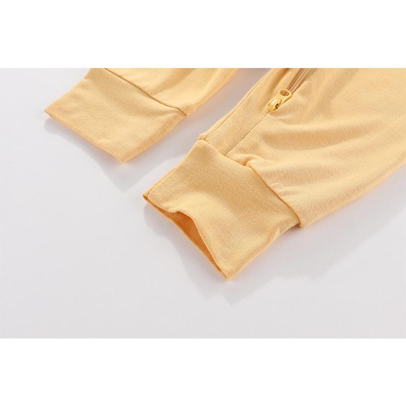 1 Stück Baby Jungen Mädchen modischer langärmliger Reißverschluss-Overall Baumwolle weich Neugeborenen Kleidung