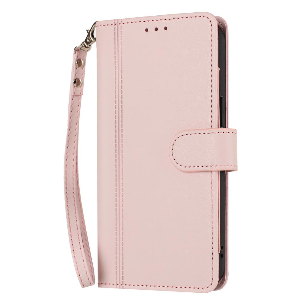 Leather Wallet Flip Case For Nokia C01 Plus C30 C10 C20 C300 C02 C32 C12 X30 X20 X10 G21 G11 G20 G10 G400 G42 G22 PU with 9 Card Slots and Wrist Strap