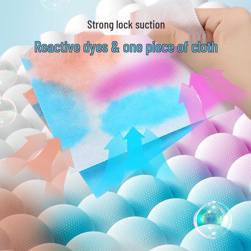 Color Absorption Sheets: Anti-Bleeding Laundry Helper