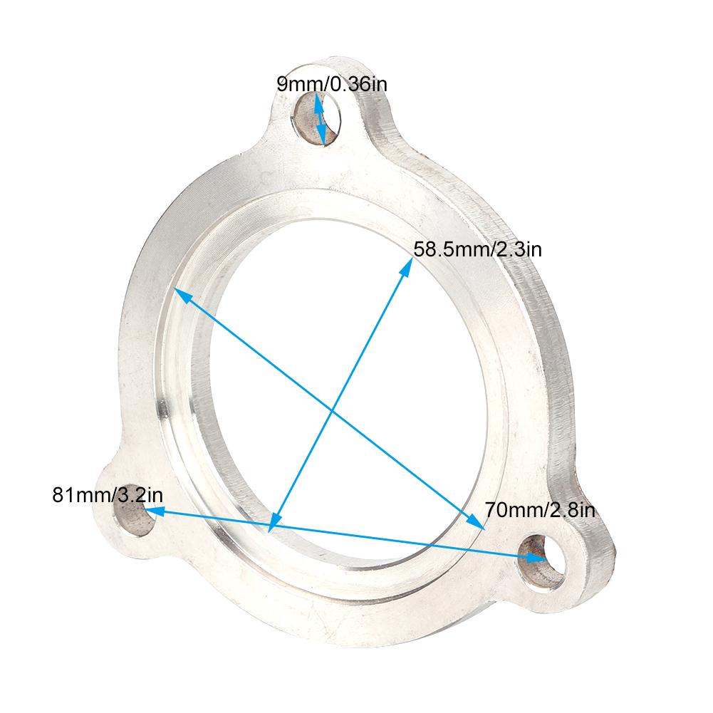 3in Discharge Downpipe Pipe Flange for 850S70 Td04 Turbocharger with Inline Cylinder