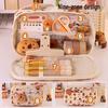 Capybara Large-Capacity Pencil Case for Girls: Perfect for Primary and Junior High School Students