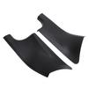 2Pcs Car Door Sill Guard Carbon Grain Door Sill Scuff Plate Protector Sticker Replacement for Tesla