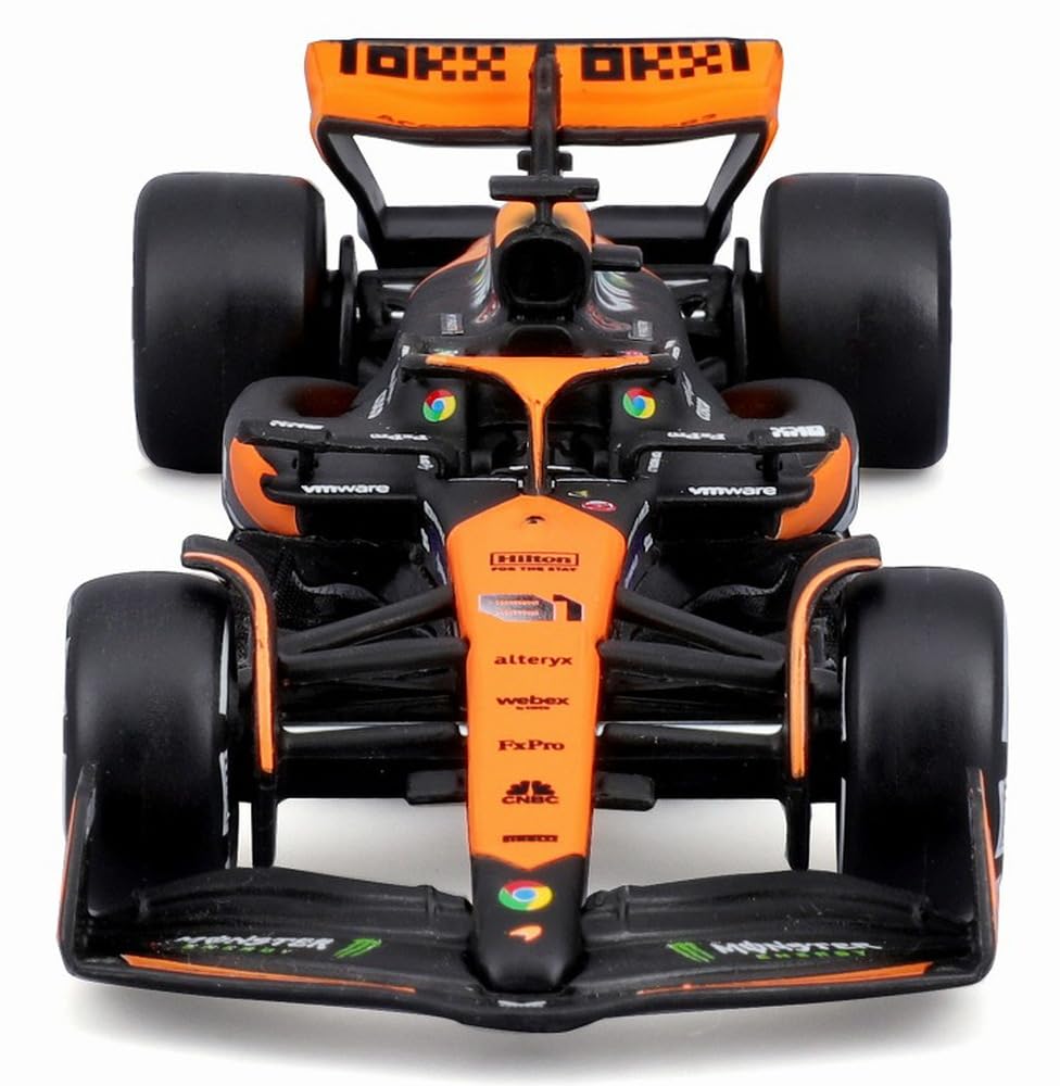 BURAGO 1/43 Scale Model McLaren F1 Team MCL38 (2024) No.81 O. Piastri (Window Box) Finished Product BUR38214P