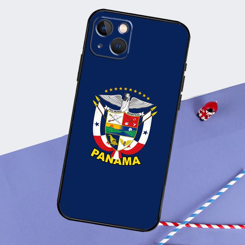 

Panama Flag Phone Case For iPhone 16 Pro Max 11 13 14 15 Pro Max 12 Mini XR 16 15 Plus 16e Back Cover iPhone 12 Pro