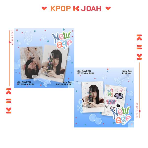 (PACKAGE / PLVE ver.) YOU DAYEON [New Age] 1st Mini Album