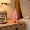 High-strength 3D Print Printed Gnomes Medical Staff Ornament, Doctor Figurine with Stethoscope And Decoration Badge, Cute Pink Nurse Statue