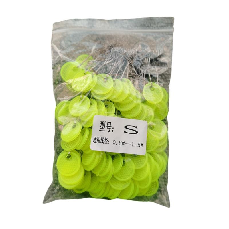 

120 штук 20 штук в упаковке Space Bean Rubber Sea Carp Fishing Black Rubber Oval S