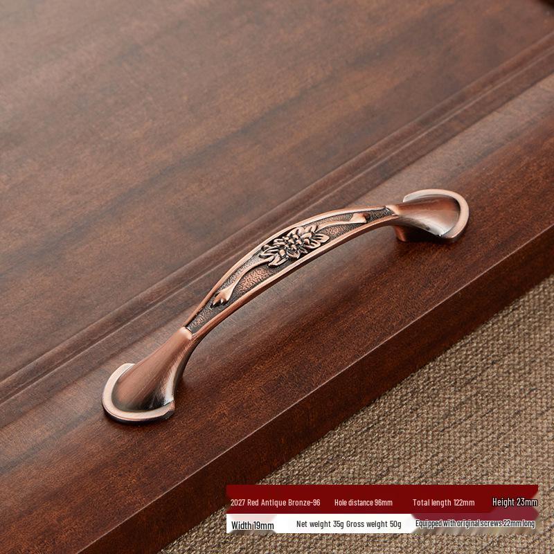 Antique Bronze European & American Zinc Alloy Cabinet Drawer Pull Handle