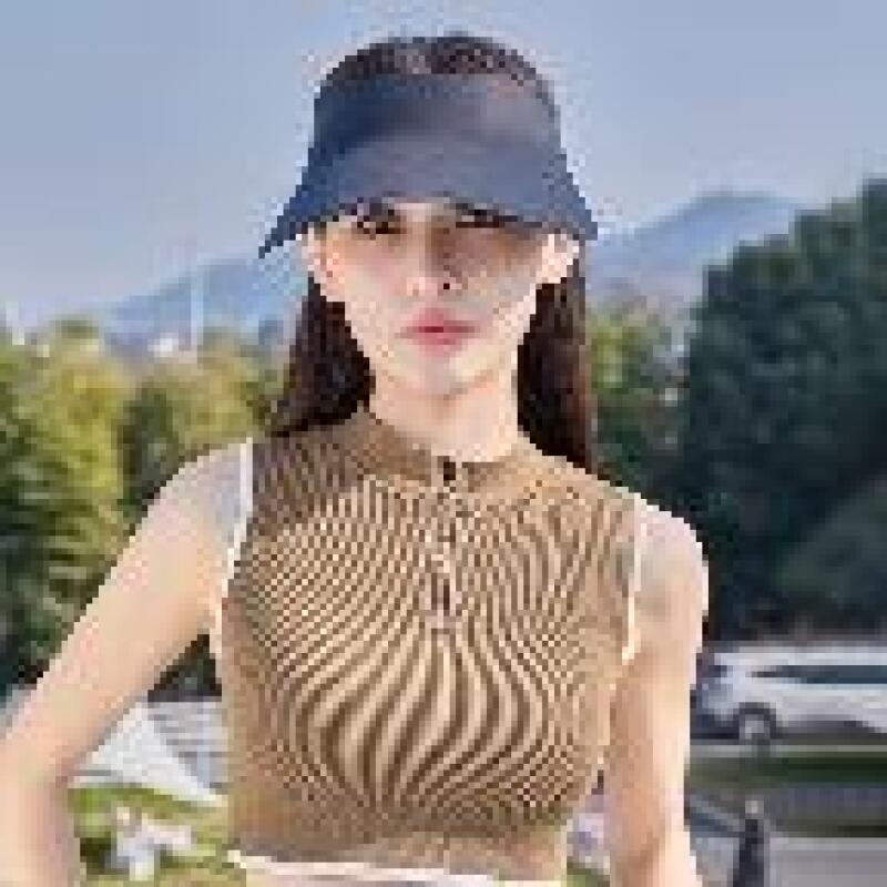 Fitpick Ультралегкая Широкополая Солнцезащитная Кепка Шляпа (WFHQDO1) Deep gray