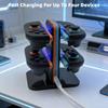 4-in-1 Charging Dock for Switch 2 Compatible Joy-Con Controllers, Compact Controller Charging Station