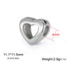 Teamer Stainless Steel Vintage Charms for Jewelry Making Lovely Antique Heart Daisy Puppy Paw Pendant Crafting Accessories