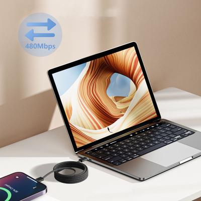Reliable Magnetic USB C To USB C Cable Fast Charging and Data Transfer Cord Convenient Data Cable for Mobile Device