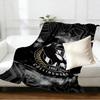 Football Club Print Blanket - Soft & Comfortable, for Bedroom, Travel, Sofa, Home Decoration - Birthday Christmas Gift for Friend
