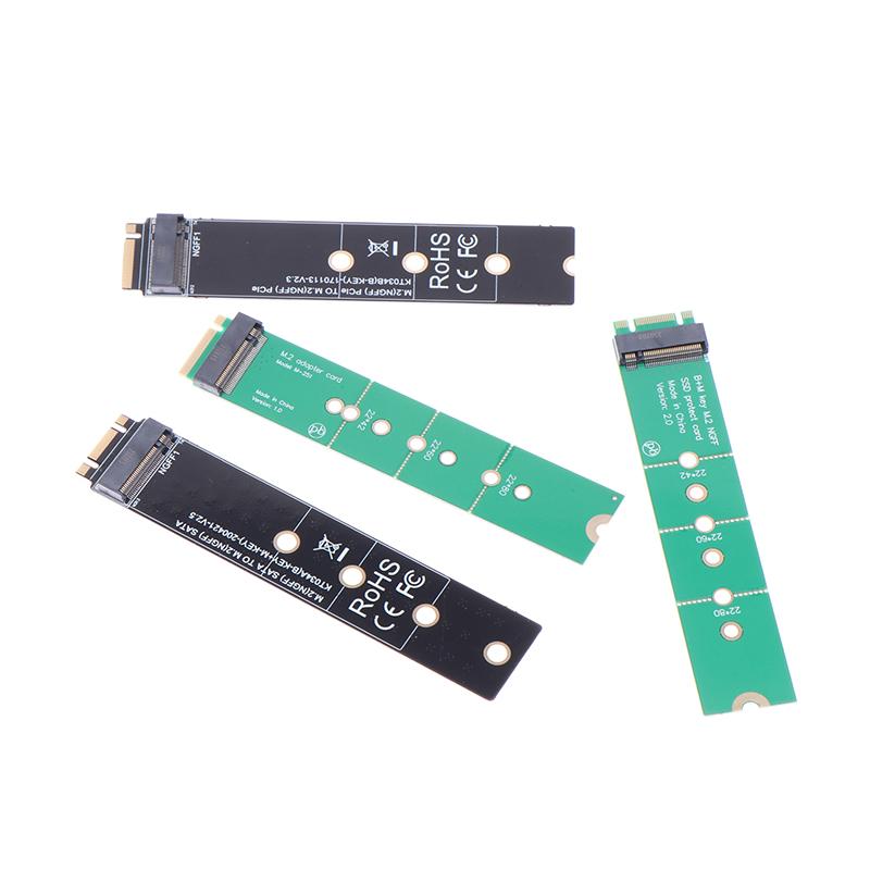 M.2 SATA/NVME PCI-E Protocol SSD Adapter Board Expansion Card B KEY/M KEY Interface Extension Card Gold Finger Test Protect Card