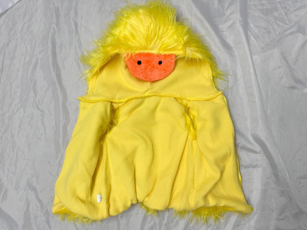 2025 Children's Yellow Duck Hooded Vest - Halloween Role Play Costume