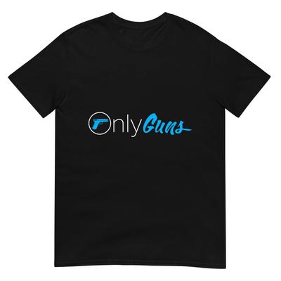 OnlyGuns Funny Gun Owner Meme Parody T-Shirt