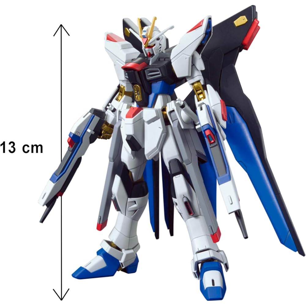 Bandai Spirits HGCE 201 Mobile Suit Gundam SEED Destiny Strike Freedom Gundam 1/144 Scale Color-Coded Plastic Model Kit