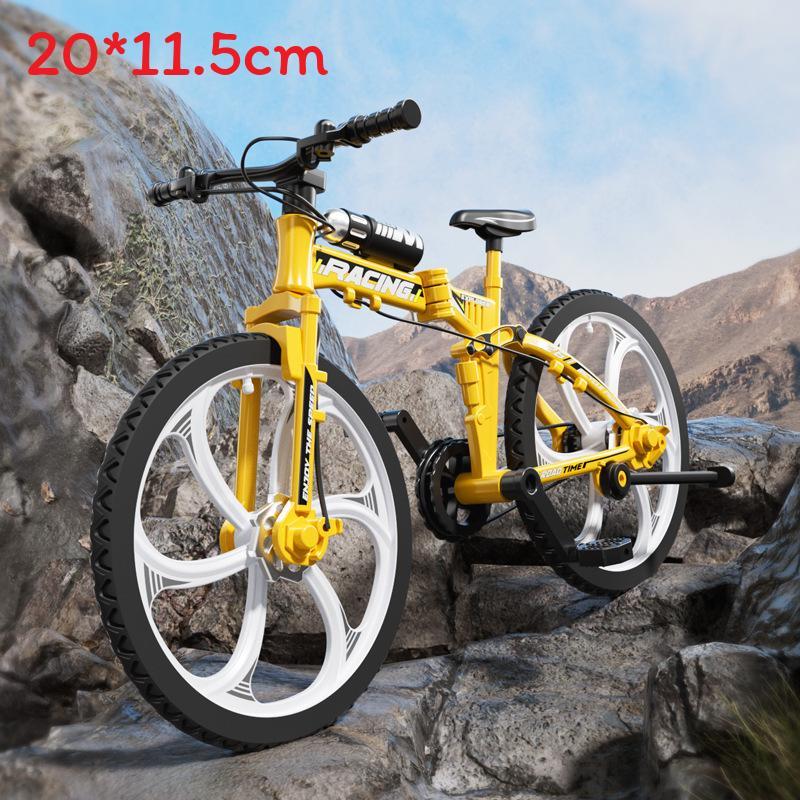 Plastic Mountain Bike Model Toy With Realistic Design For Boys And Collectors