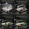 Food Grade Resin Buffet Display Tray with Lid
