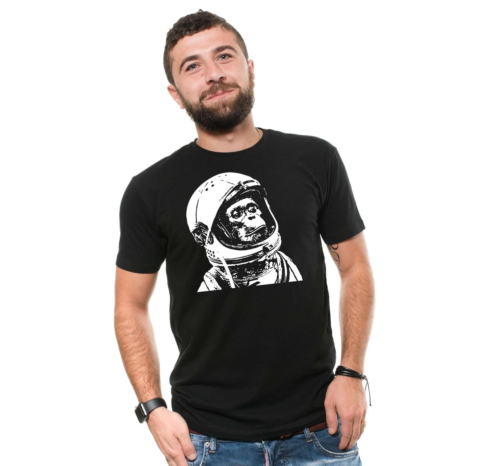 Astronaut Chimp Monkey Shirt Astronaut Gifts Astronaut Monkey Lover Shirt 2XL