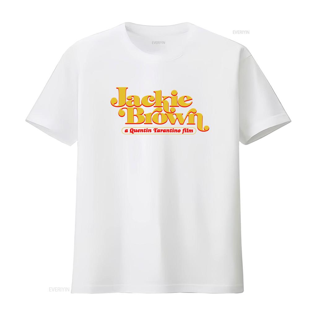 Vintage 90s Jackie Brown Robert De Niro Quentin Tarantino Movie T Shirt Film Movies Cotton Vintage Washed Casual Versatile