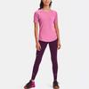 Under Armour Casual Breathable Training Sports T-Shirt Women Tops Pink 1360852-680