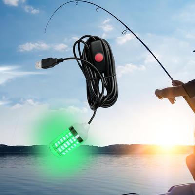 Submersible Fishing Light IP68 Waterproof 5V 108 LED Beads Boat Lamp