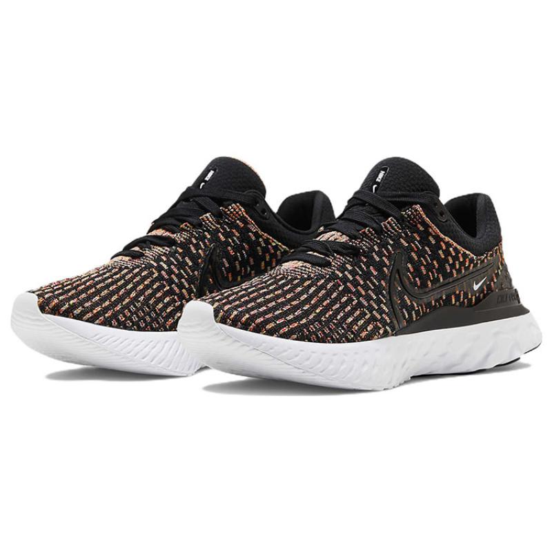 Nike React Infinity Run Flyknit 3 'Black Multi' Damen-Sneaker DD3024-002