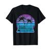 Synthwave Vintage Retrowave Pastell Goth Analoger Synthesizer T-Shirt Vintage Atmungsaktiv Weich Leicht Streetwear Lässig
