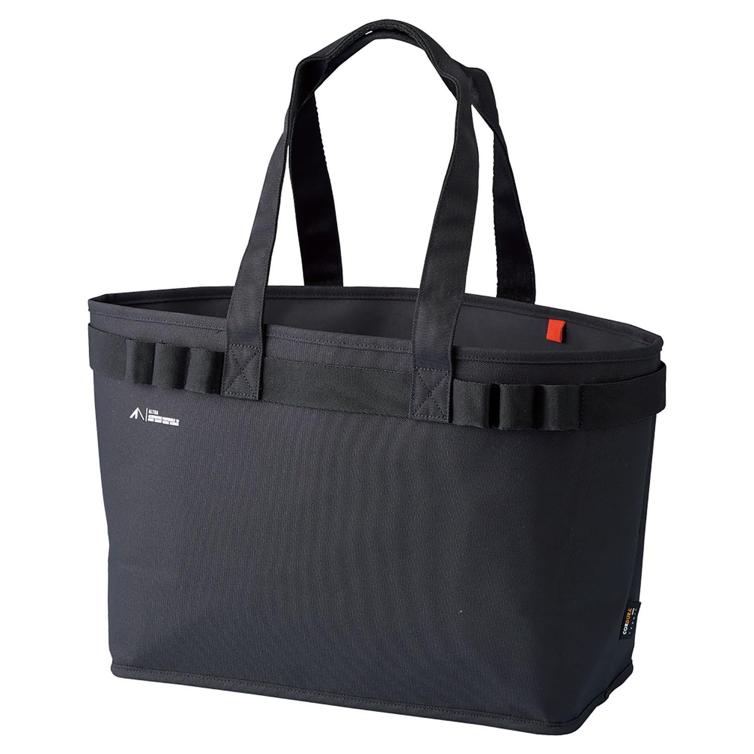 

LIHIT LAB ALTNA Tool Bag, Lightweight Cordura, 50kg Load Capacity, Mobile Office Tote, Shoulder Bag, Black, A7752-24