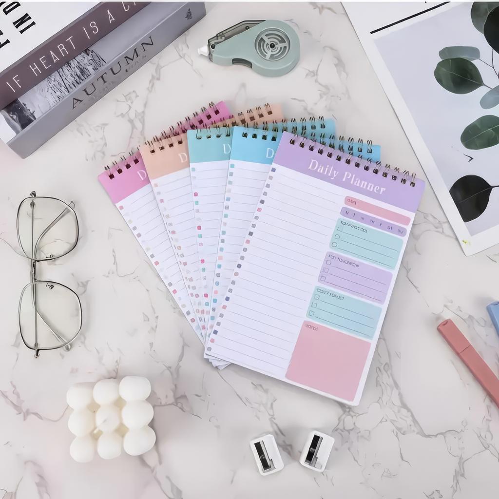 1 Color Notebook, Multi-purpose To-do List, Suitable for Students To Arrange Learning Tasks, Record Important Event Reminders