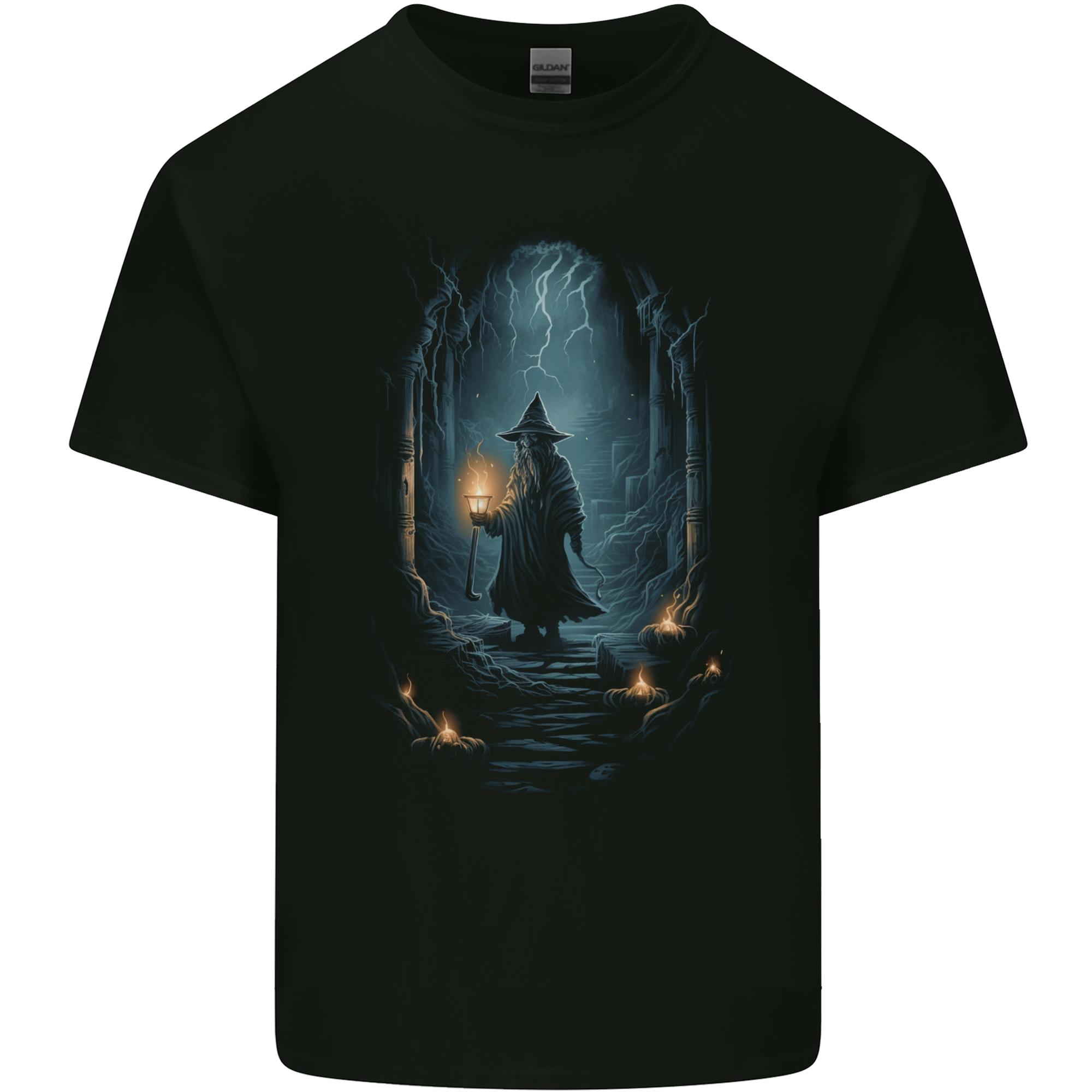 Fantasy Wizard Warlock 1 Unisexs Light Cotton TShirt S