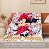 1pc Throw Blanket - Minnie Mouse Bedding Coverlet, Sofa Blanket, Gift for, Home Decor, Valentine's Day Present, Cute