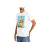Palace X McDonalds Sign T-Shirt White Men Tops P25TS341