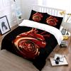 Heart Turbo Graphic Decor Set Bedding Set With 1 Duvet Cover 2 Pillowcases Single Double King Queen, Gift