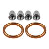 Exhaust Muffler Pipe Gasket Nut For Honda XR200R XR250R XL250R XL500R XR500R Nighthawk Rebel 250 Twinstar Reflex 200 VFR750R